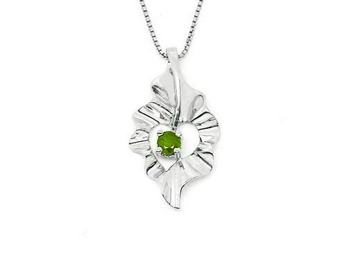 Silverhnge lv med peridot